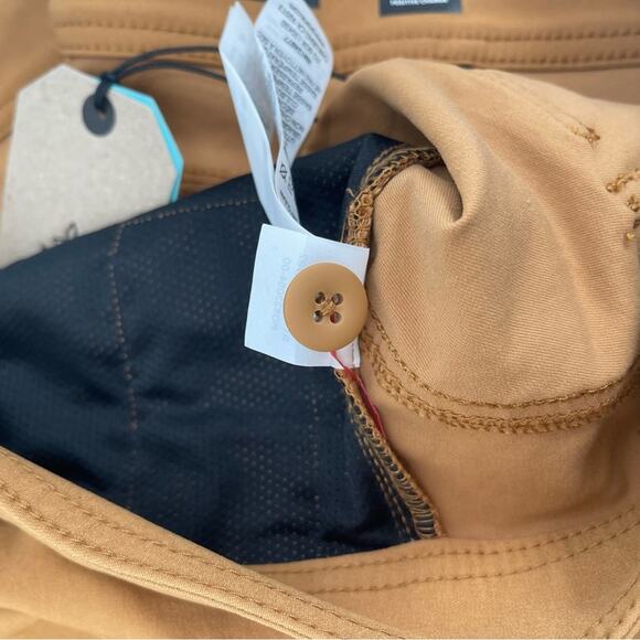 PRANA Shorts Women’s 20W Halle II Earthbound Brown Standard Fit 7” Inseam NWT - Picture 12 of 16